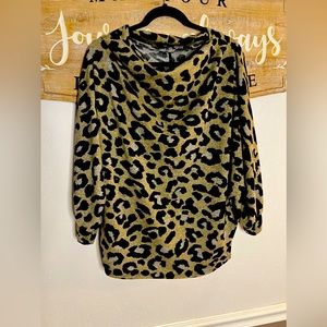 Cowl Neck Maternity Shirt